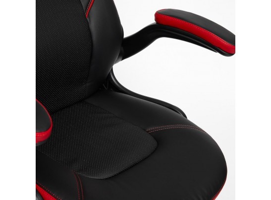 Кресло BAZUKA (кожзам/черный/красный) в Ростове-на-Дону