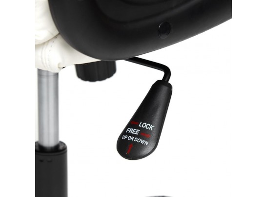 Кресло BAZUKA (кожзам/серый/белый) в Ростове-на-Дону