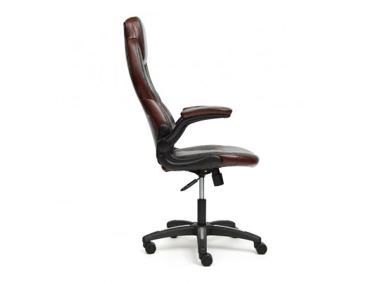 Кресло BAZUKA (кожзам/серый/коричневый) в Ростове-на-Дону