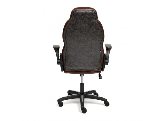 Кресло BAZUKA (кожзам/серый/коричневый) в Ростове-на-Дону