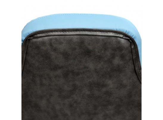 Кресло BAZUKA (кожзам/серый/голубой) в Ростове-на-Дону