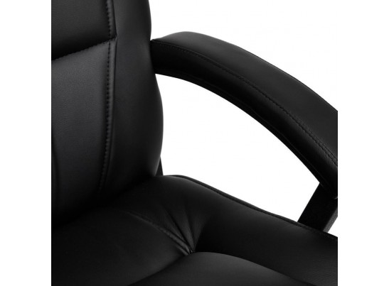 Кресло BERGAMO хром (кожзам/черный) в Ростове-на-Дону