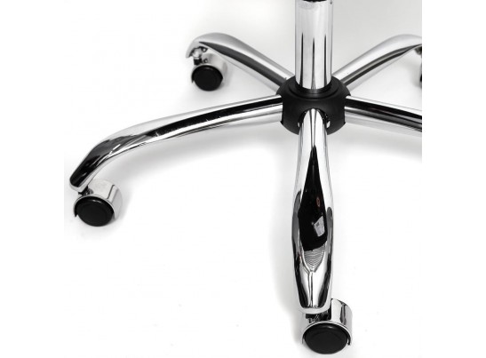 Кресло BERGAMO хром (кожзам/черный) в Ростове-на-Дону