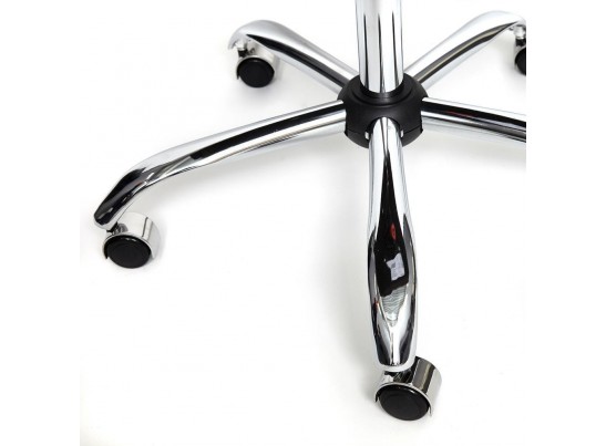 Кресло BERGAMO хром (кожзам/коричневый) в Ростове-на-Дону