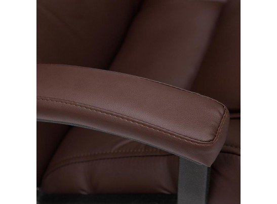 Кресло BERGAMO (кожзам/коричневый) в Ростове-на-Дону