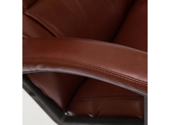 Кресло BERGAMO (кожзам/коричневый) в Ростове-на-Дону