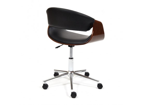 Кресло BEND (орех/кожзам/черный) в Ростове-на-Дону