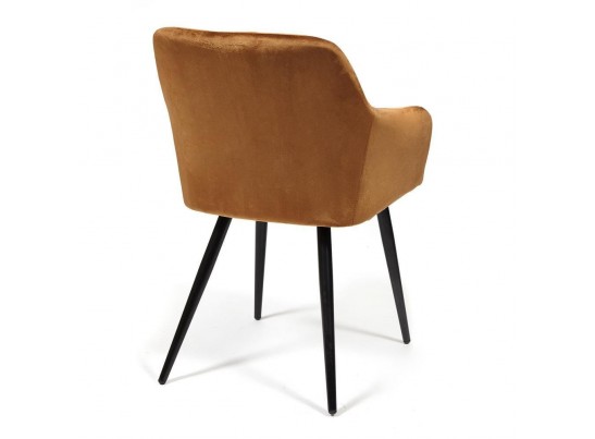 Кресло BEATA (mod. 8266/металл/ткань/коричневый) в Ростове-на-Дону