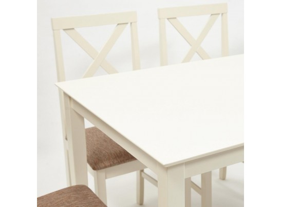 Обеденный комплект эконом Хадсон (стол + 4 стула)/ Hudson Dining Set Обеденный комплект эконом Хадсон (стол + 4 стула)/ Hudson Dining Set