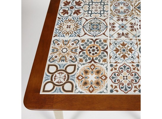 CT3030 Marrakesh стол с плиткой