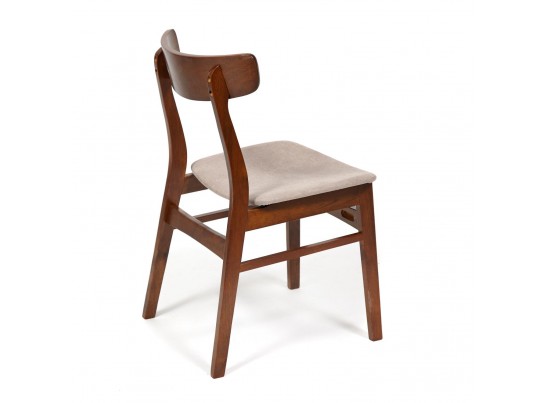 Стул с мягким сиденьем Rabat (дерево гевея/Тёмный Дуб) в Ростове-на-Дону