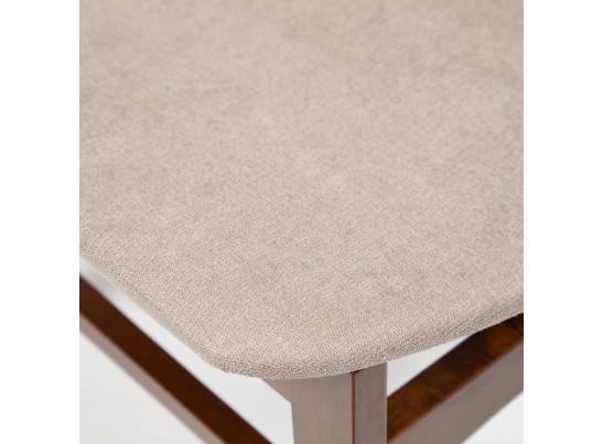 Стул с мягким сиденьем Rabat (дерево гевея/Тёмный Дуб) в Ростове-на-Дону