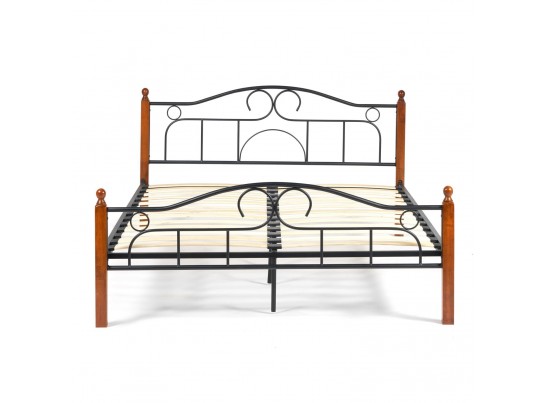 Кровать AT-808 Wood slat base