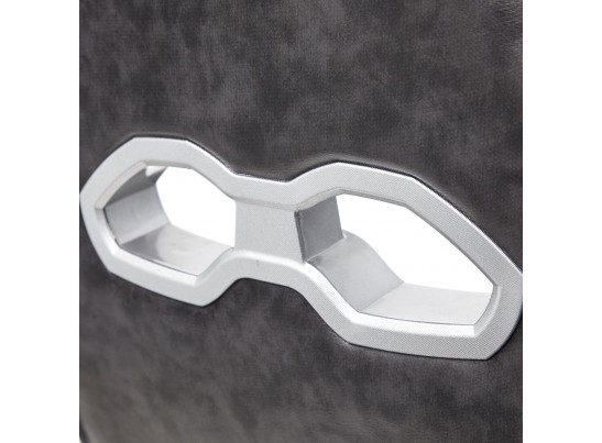 Кресло ARENA (кожзам/серый/черный) в Ростове-на-Дону