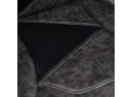 Кресло ARENA (кожзам/серый/черный) в Ростове-на-Дону