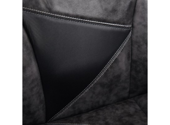 Кресло ARENA (кожзам/серый/черный) в Ростове-на-Дону