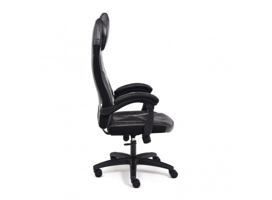 Кресло ARENA (кожзам/серый/черный) в Ростове-на-Дону