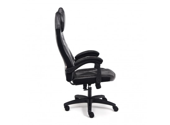 Кресло ARENA (кожзам/серый/черный) в Ростове-на-Дону