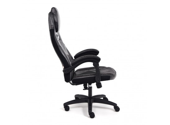 Кресло ARENA (кожзам/серый/черный) в Ростове-на-Дону