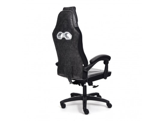 Кресло ARENA (кожзам/серый/черный) в Ростове-на-Дону