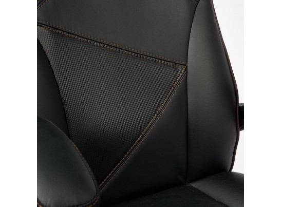 Кресло ARENA (кожзам/черный/черный карбон) в Ростове-на-Дону