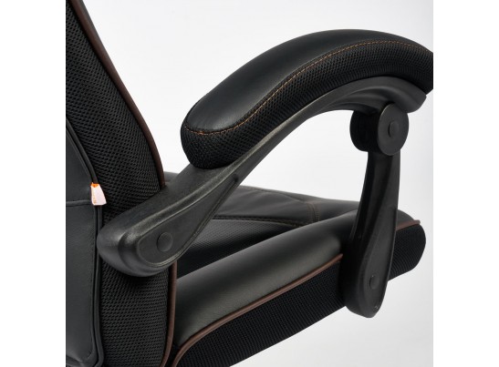 Кресло ARENA (кожзам/черный/черный карбон) в Ростове-на-Дону