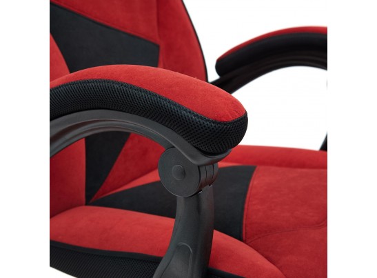 Кресло ARENA (флок/бордовый/черный) в Ростове-на-Дону