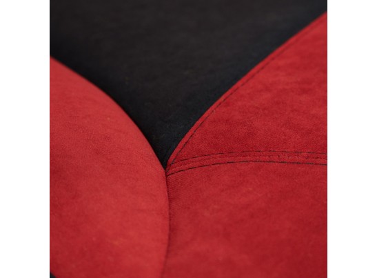 Кресло ARENA (флок/бордовый/черный) в Ростове-на-Дону