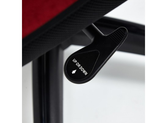 Кресло ARENA (флок/бордовый/черный) в Ростове-на-Дону