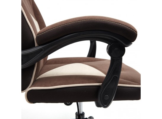 Кресло ARENA (флок/коричневый/бежевый) в Ростове-на-Дону