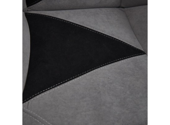 Кресло ARENA (флок/серый/черный) в Ростове-на-Дону