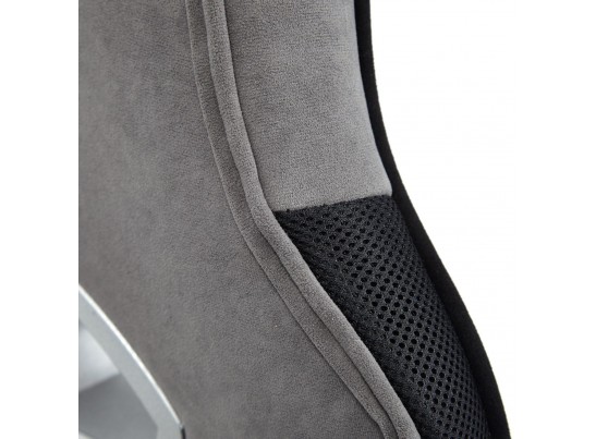 Кресло ARENA (флок/серый/черный) в Ростове-на-Дону