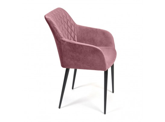 Кресло BREMO (mod. 708/ткань/металл/коралловый/черный) в Ростове-на-Дону