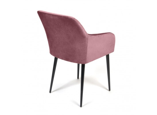 Кресло BREMO (mod. 708/ткань/металл/коралловый/черный) в Ростове-на-Дону