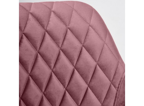 Кресло BREMO (mod. 708/ткань/металл/коралловый/черный) в Ростове-на-Дону