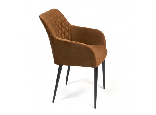 Кресло BREMO (mod. 708/ткань/металл/коричневый/черный) в Ростове-на-Дону