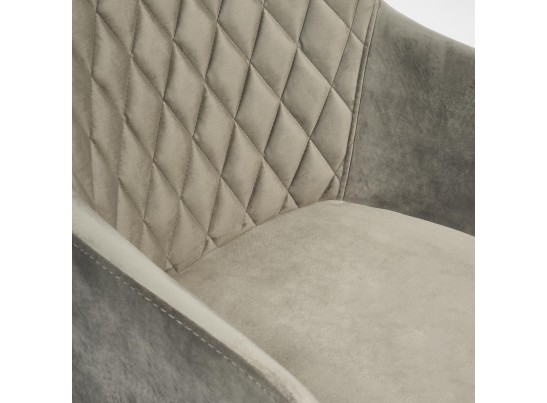 Кресло BREMO (mod. 708/ткань/металл/серый/черный) в Ростове-на-Дону