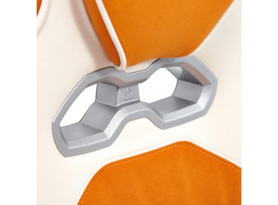 Кресло ARENA (флок/ткань/молочный/оранжевый) в Ростове-на-Дону