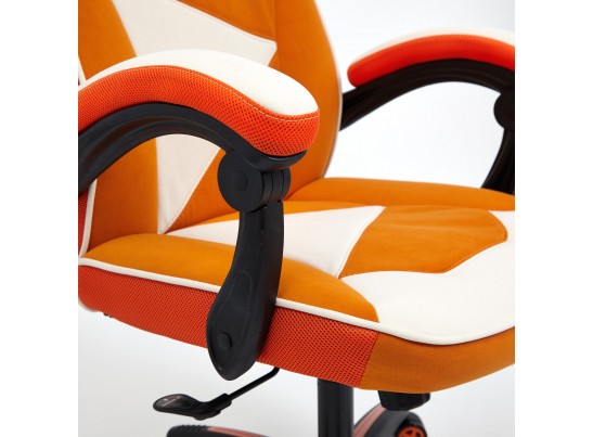 Кресло ARENA (флок/ткань/молочный/оранжевый) в Ростове-на-Дону