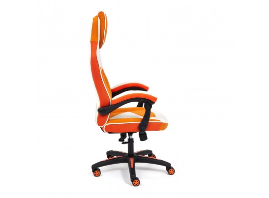 Кресло ARENA (флок/ткань/молочный/оранжевый) в Ростове-на-Дону