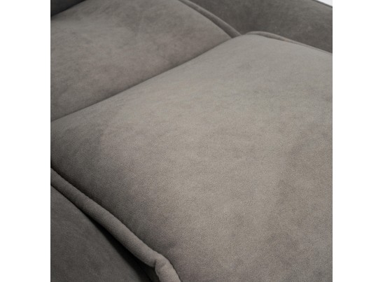 Кресло BERGAMO (флок серый) в Ростове-на-Дону