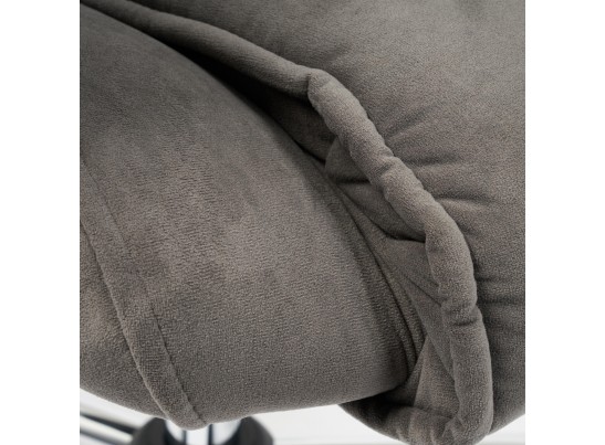 Кресло BERGAMO (флок серый) в Ростове-на-Дону