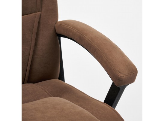 Кресло BERGAMO (флок коричневый) в Ростове-на-Дону