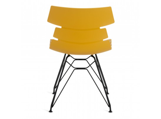 Стул HANSEN (mod. 622N) оранжевый/черный