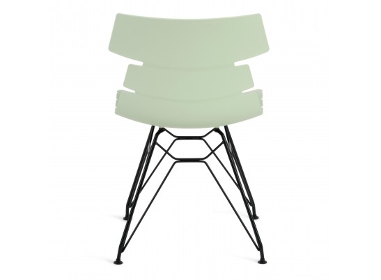Стул HANSEN (mod. 622N) фисташковый/черный