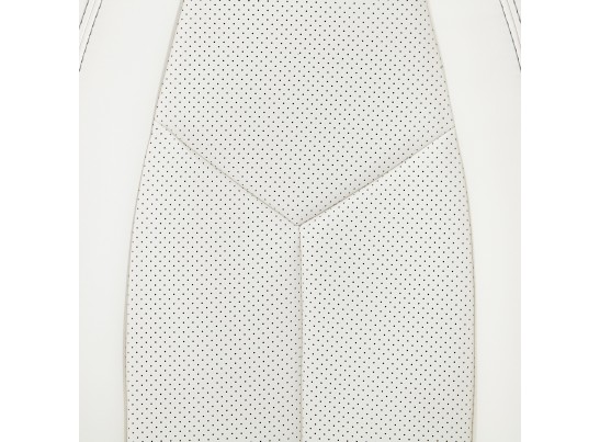 Кресло BOSS люкс хром (кожзам/белый) в Ростове-на-Дону