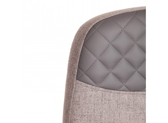 Кресло ADVANCE (ткань/кожзам/серый) в Ростове-на-Дону