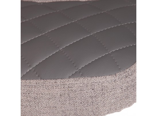 Кресло ADVANCE (ткань/кожзам/серый) в Ростове-на-Дону