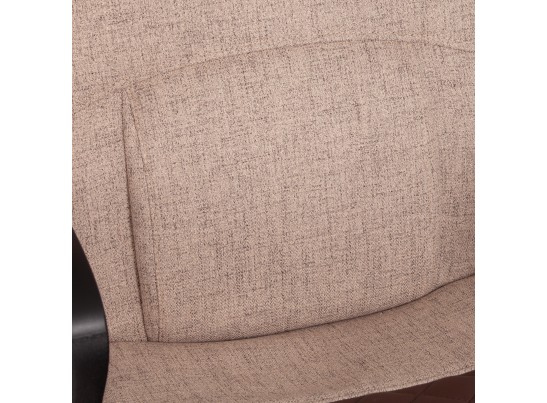 Кресло ADVANCE (ткань/кожзам/светло-коричневый/коричневый) в Ростове-на-Дону