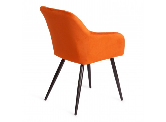 Кресло BEATA (mod. 8266/металл/ткань/рыжий/черный) в Ростове-на-Дону